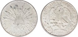 8 REALES ZACATECAS (1875)