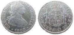 2 REALES CARLOS IV (1803/2)