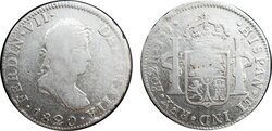 2 REALES FERNANDO VII (1820)