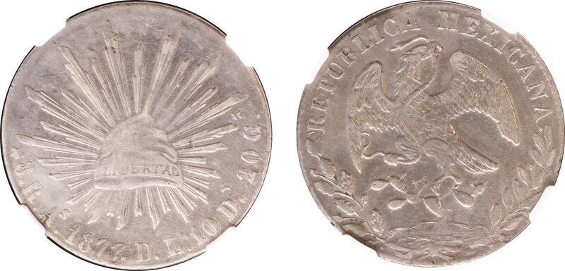 8 REALES ALAMOS (1877)