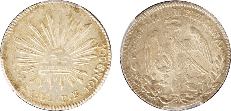 1 REAL DE GUANAJUATO (1851)