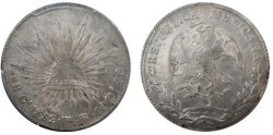 8 REALES GUADALAJARA (1882)