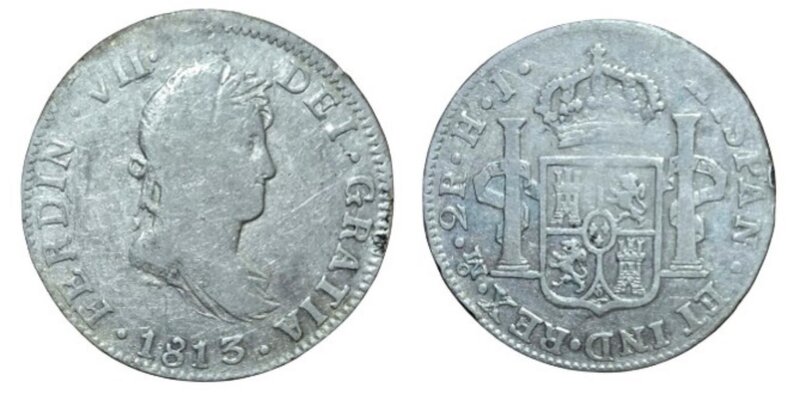 2 REALES FERNANDO VII (1813/3)