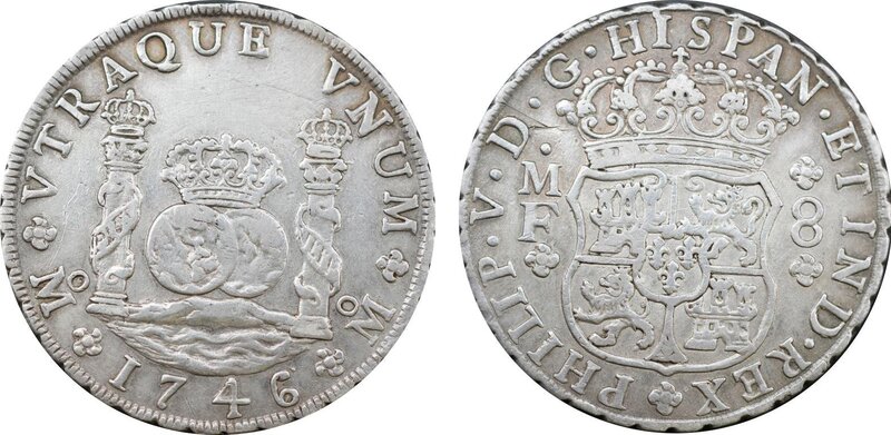 8 REALES FELIPE V (1746/5)