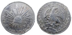 4 REALES MEXICO (1868)