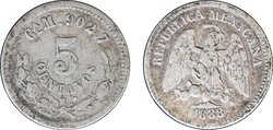 5 CENTAVOS CHIHUAHUA (1888)