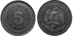 5 CENTAVOS 1911 NIQUEL (1911)