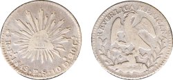 1 REAL DE SAN LUIS POTOSI (1849)