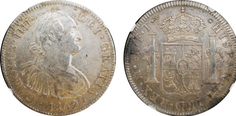 8 REALES CARLOS IV (1802)