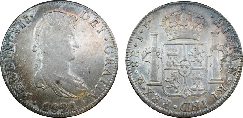 8 REALES FERNANDO VII (1821/1)