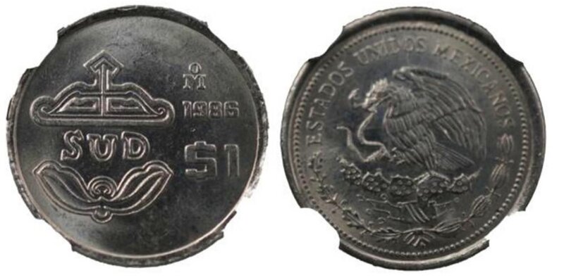 1 PESO SUD (1986)
