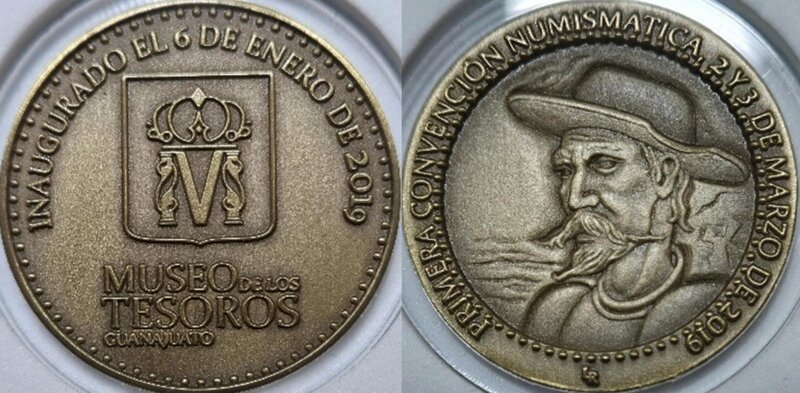 MEDALLA INAGURACION MUSEO DE LOS TESOROS (2019)