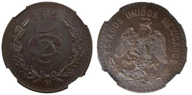 5 CENTAVOS 1915 (1915)