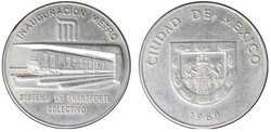 INAGURACION DEL METRO CIUDAD DE MEXICO (1969)