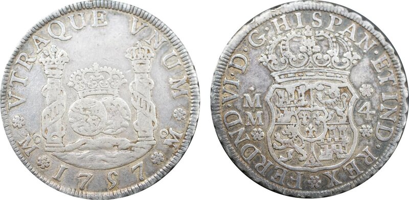4 REALES FERNANDO VI (1757)