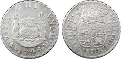 2 REALES FELIPE V (1744/3)