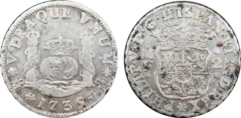 2 REALES FELIPE V (1735/4)