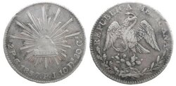 2 REALES DE GUANAJUATO (1837)