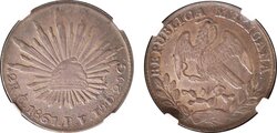 2 REALES DE CULIACAN (1861/51)