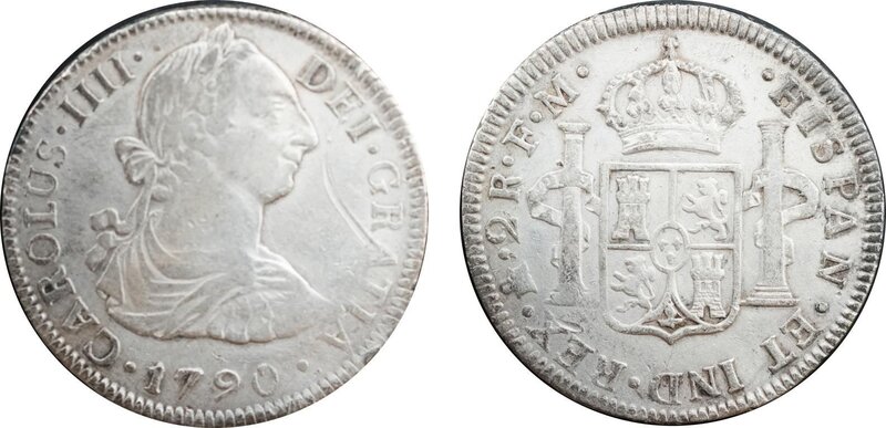2 REALES CARLOS III (1790)