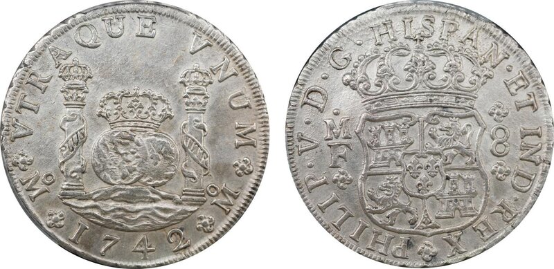 8 REALES FELIPE V (1742/1)