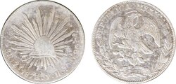8 REALES ZACATECAS (1873)