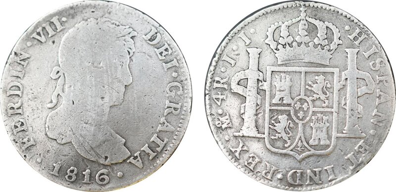 4 REALES FERNANDO VII (1816)