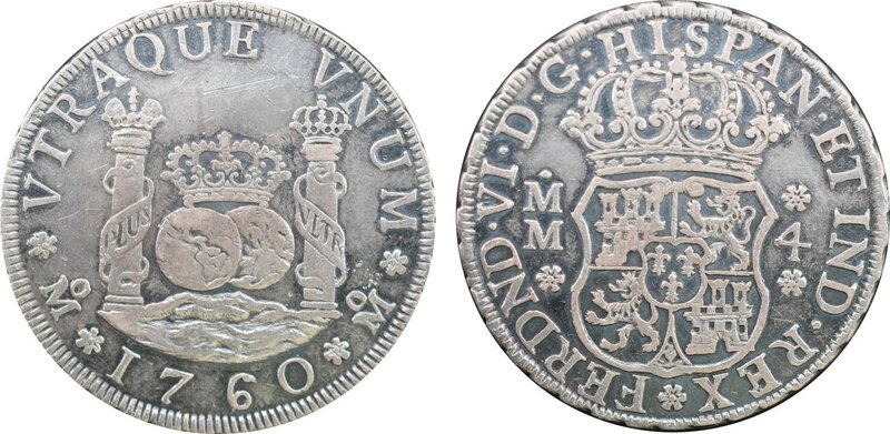 4 REALES FERNANDO VI (1760/50)