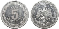 5 CENTAVOS 1914 NIQUEL (1914)
