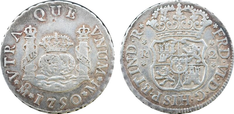2 REALES FERNANDO VI (1750)