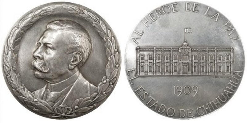 PORFIRIO DIAZ AL HEROE DE LA PAZ (1909)