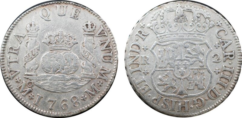 2 REALES CARLOS III (1768)