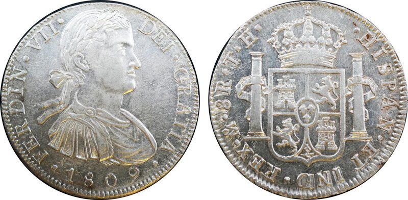 8 REALES FERNANDO VII (1809)