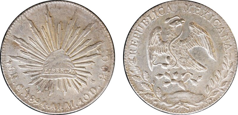 8 REALES DE CHIHUAHUA (1894)