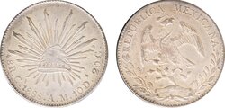 8 REALES CULIACAN (1888)