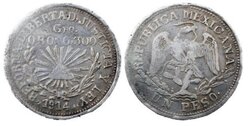 1 PESO GUERRERO (1914)
