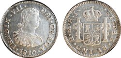 1/2 REAL FERNANDO VII (1810)