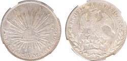 8 REALES CULIACAN (1883)