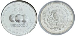 200 PESOS MUNDIAL DE FUTBOL (1986)