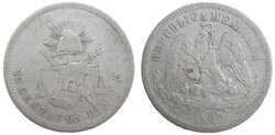 25 CENTAVOS HERMOSILLO (1883)