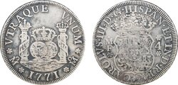 4 REALES CARLOS III (1771)