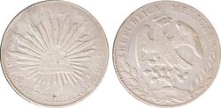 8 REALES MEXICO (1877)