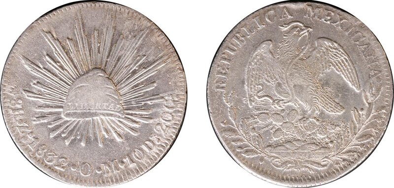 8 REALES ZACATECAS (1832)