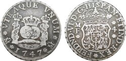 4 REALES FERNANDO VI (1747)